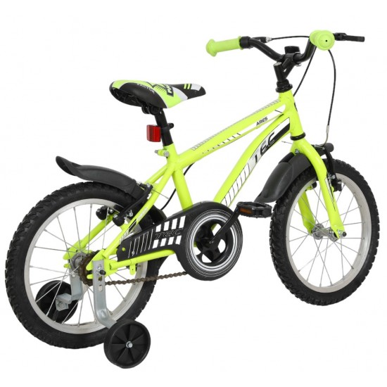 16 Jant Tec Aress 4-6 Yaş Çocuk Bisikleti Neon Sarı