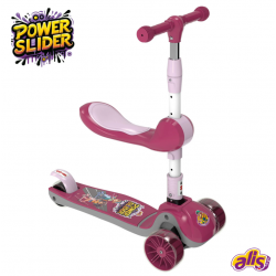 Aliş Power Slider Işıklı & Katlanır Scooter